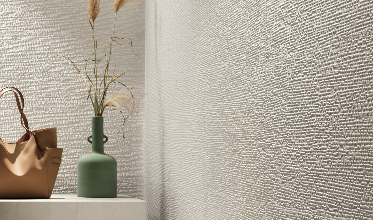 3D Wall Carve White