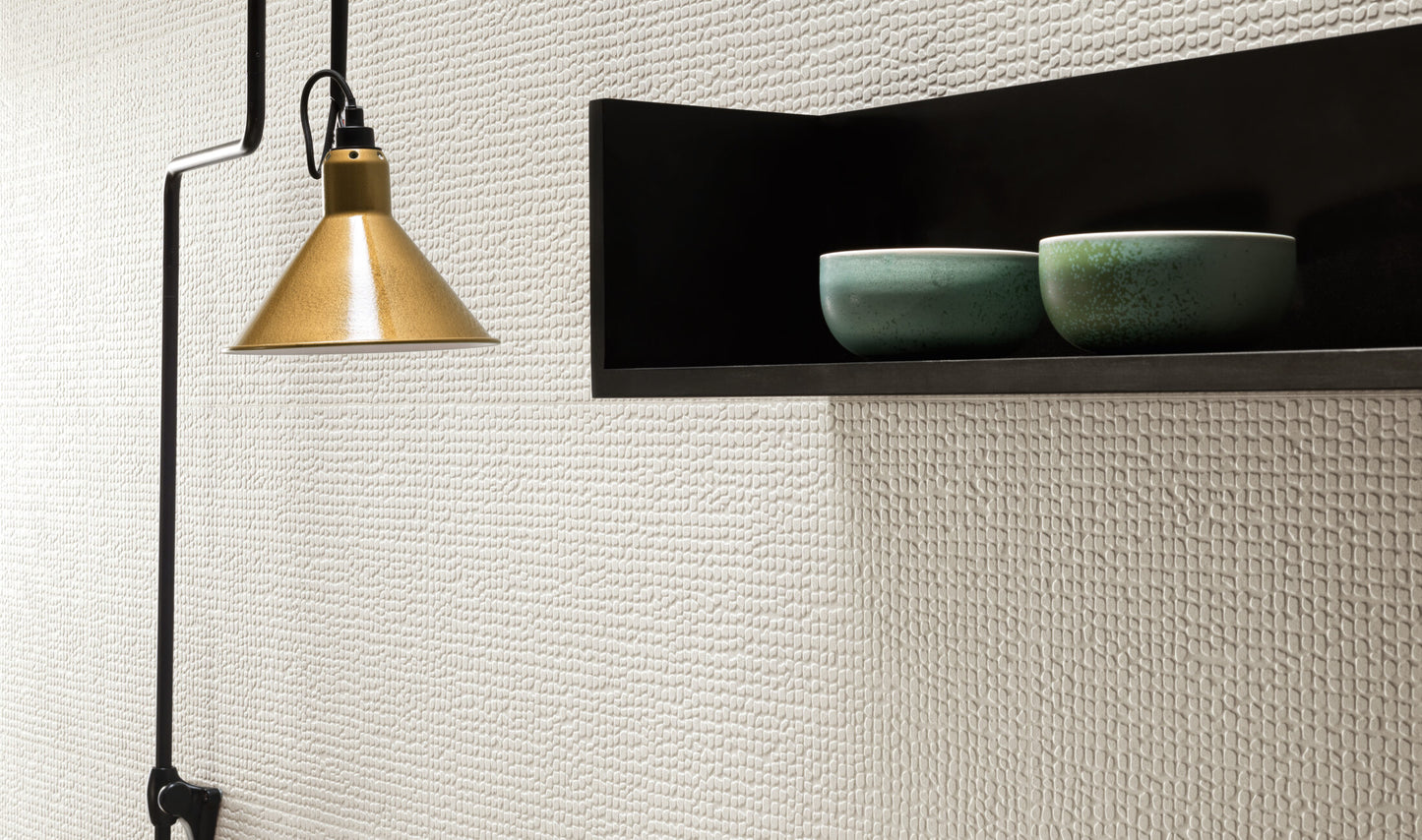 3D Wall Carve White