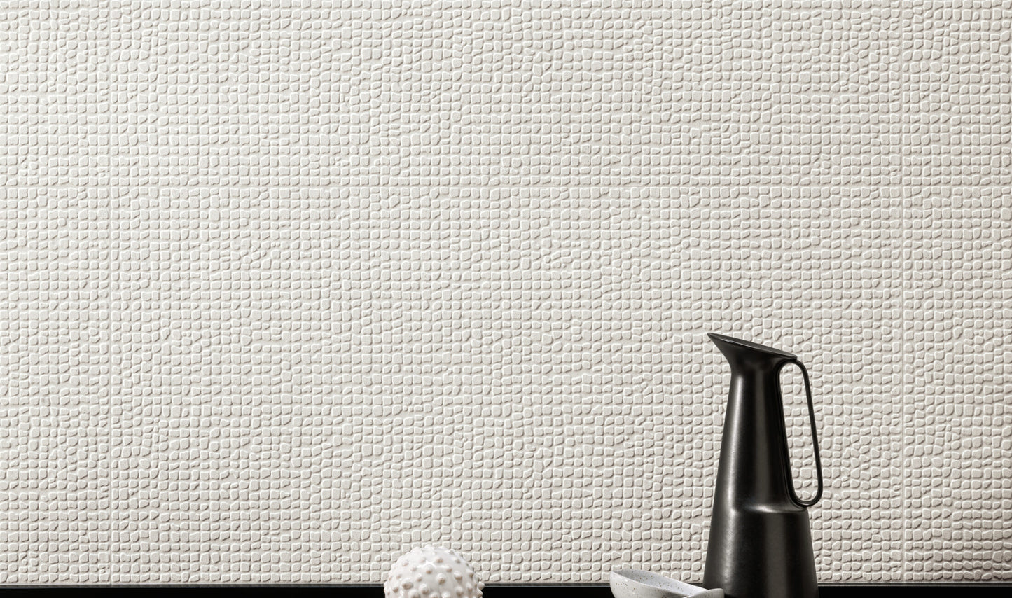 3D Wall Carve White
