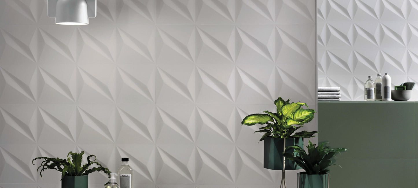 3D Wall Design - White
