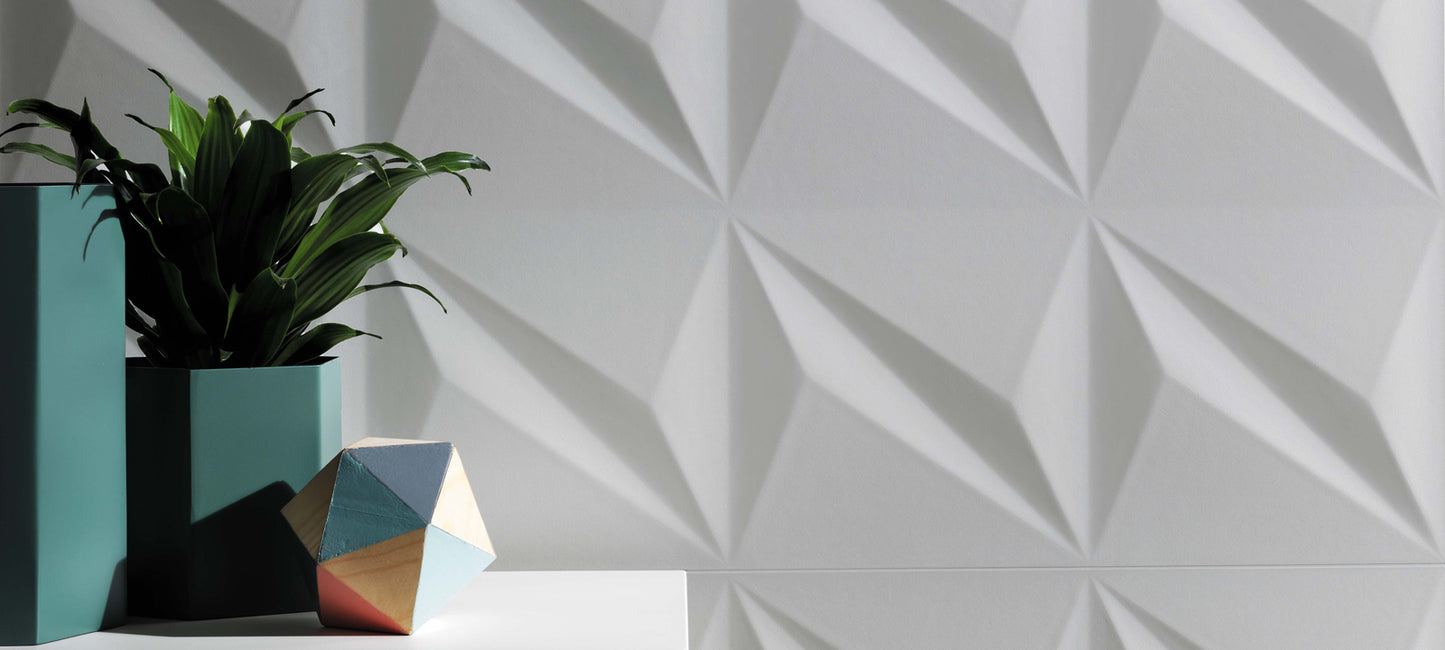 3D Wall Design - White