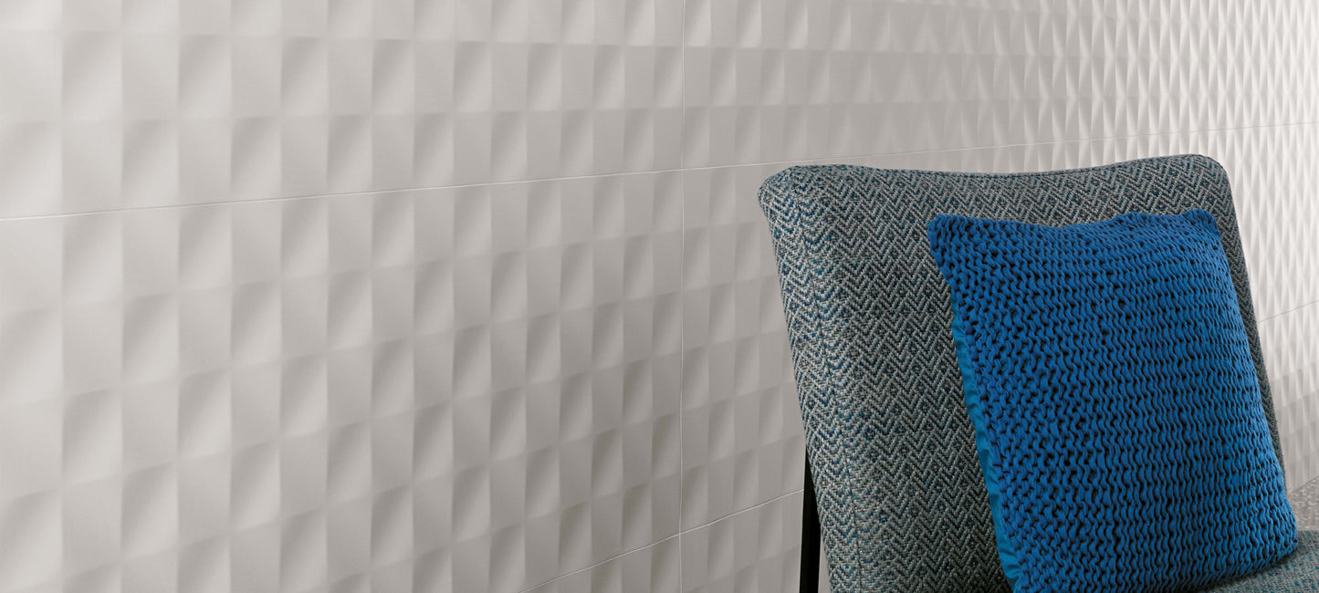 3D Wall Design - White