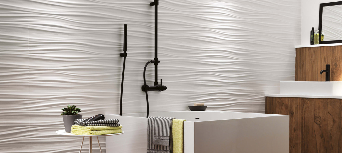 3D Wall Design - White