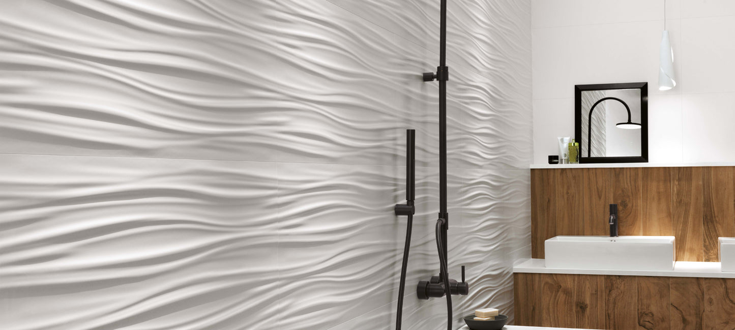 3D Wall Design - White