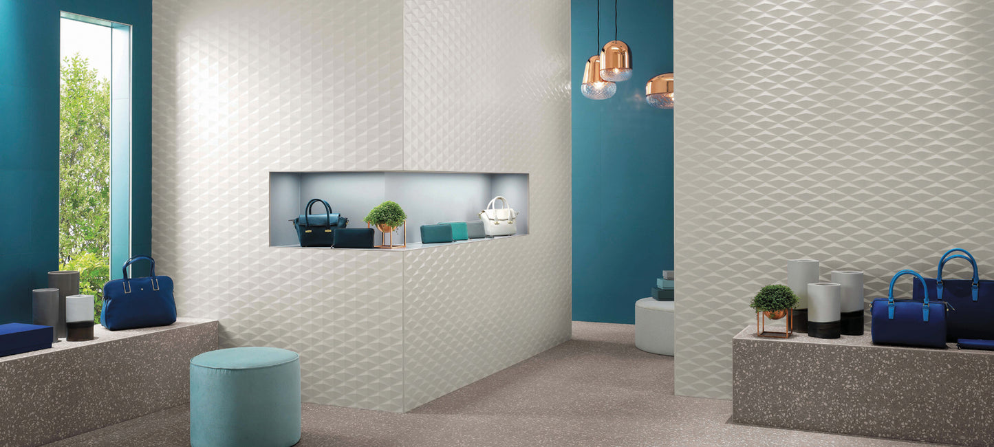 3D Wall Design - White