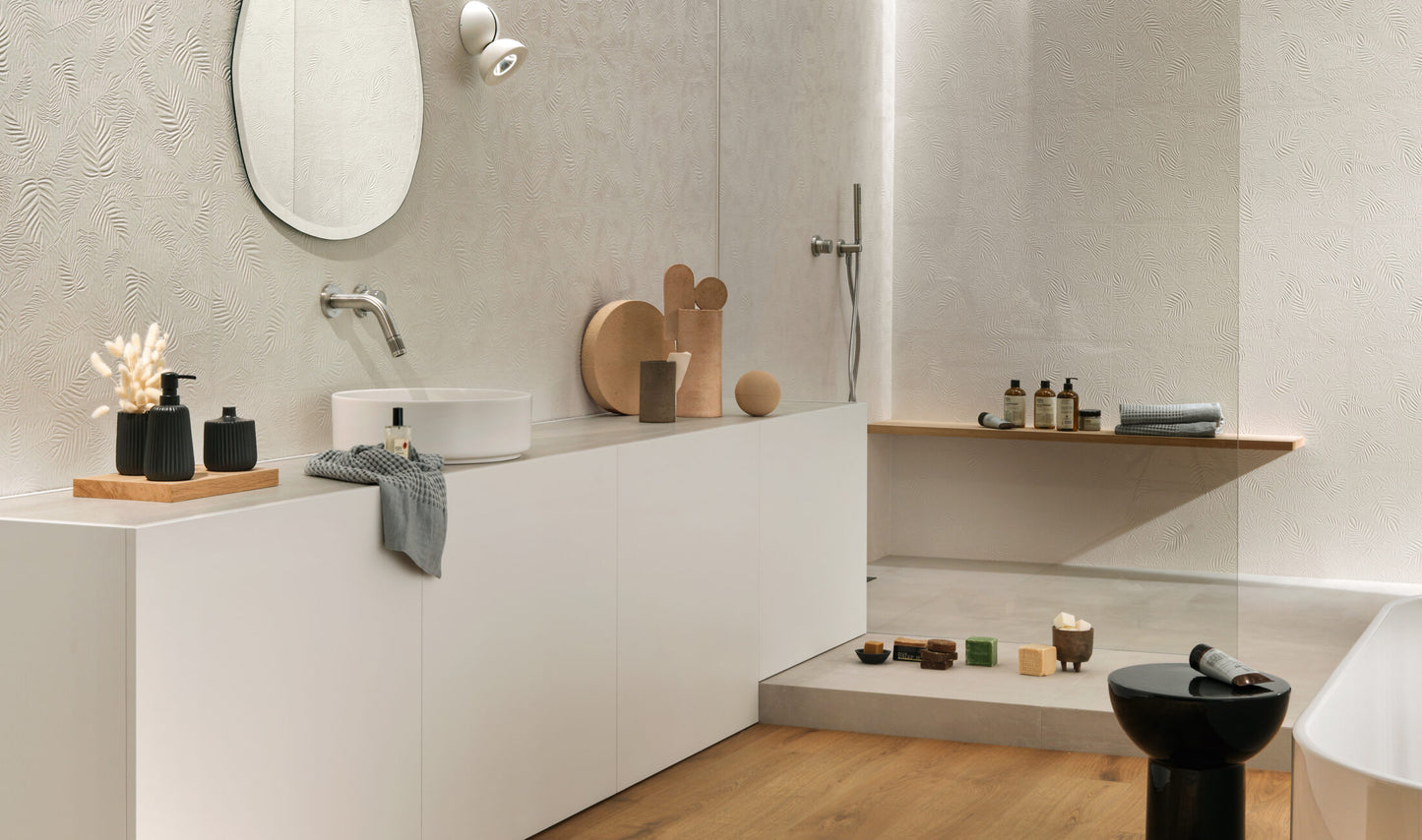 3D Wall Carve White