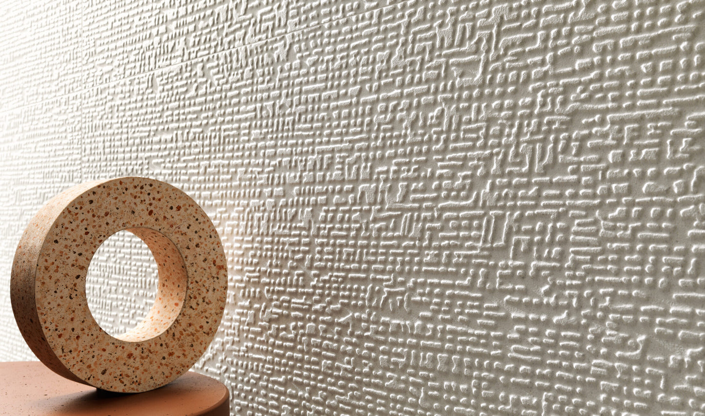 3D Wall Carve White