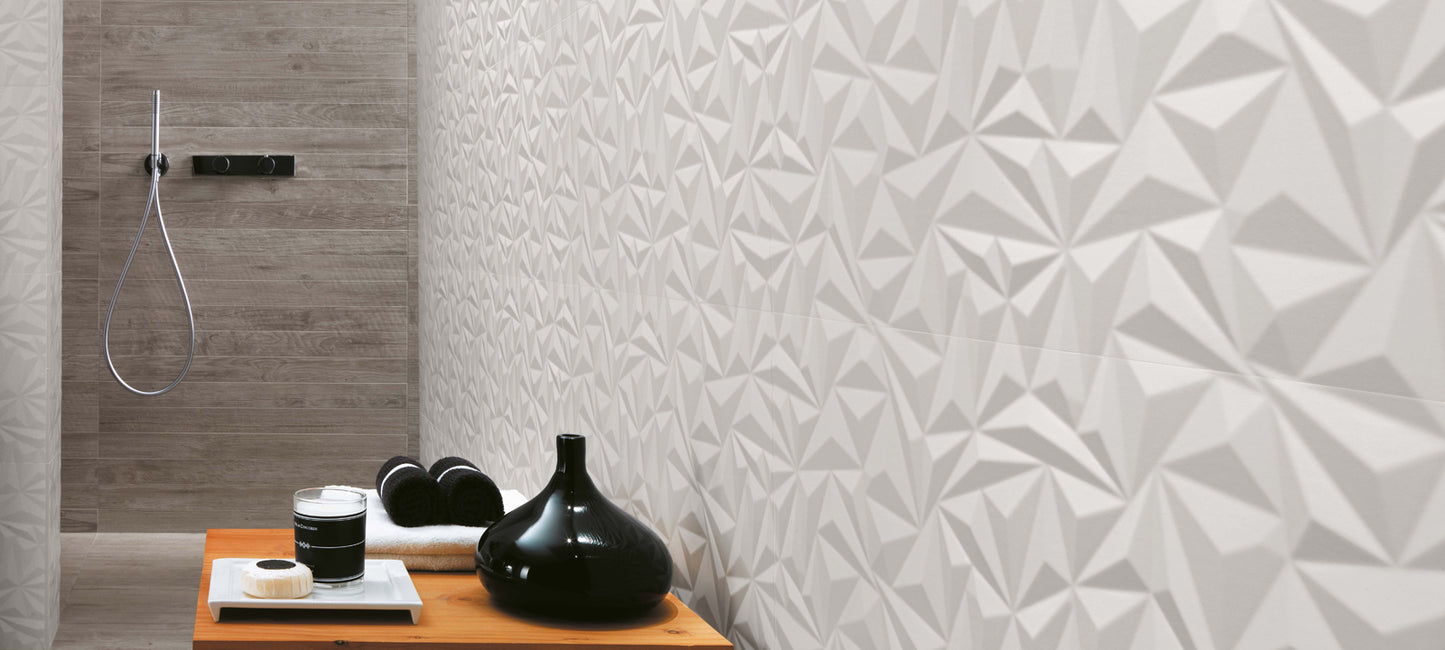 3D Wall Design - White