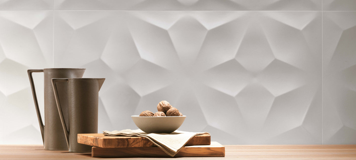 3D Wall Design – White