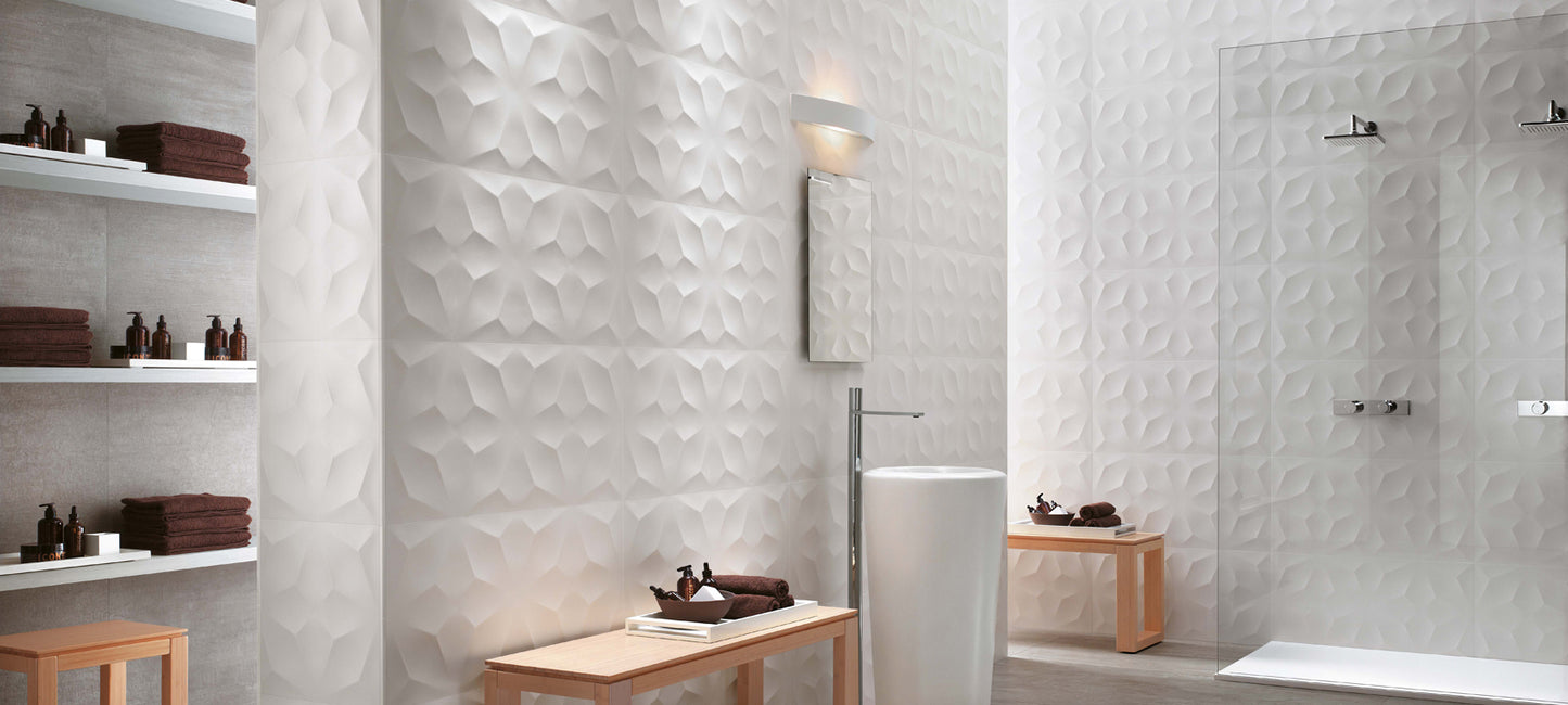 3D Wall Design – White